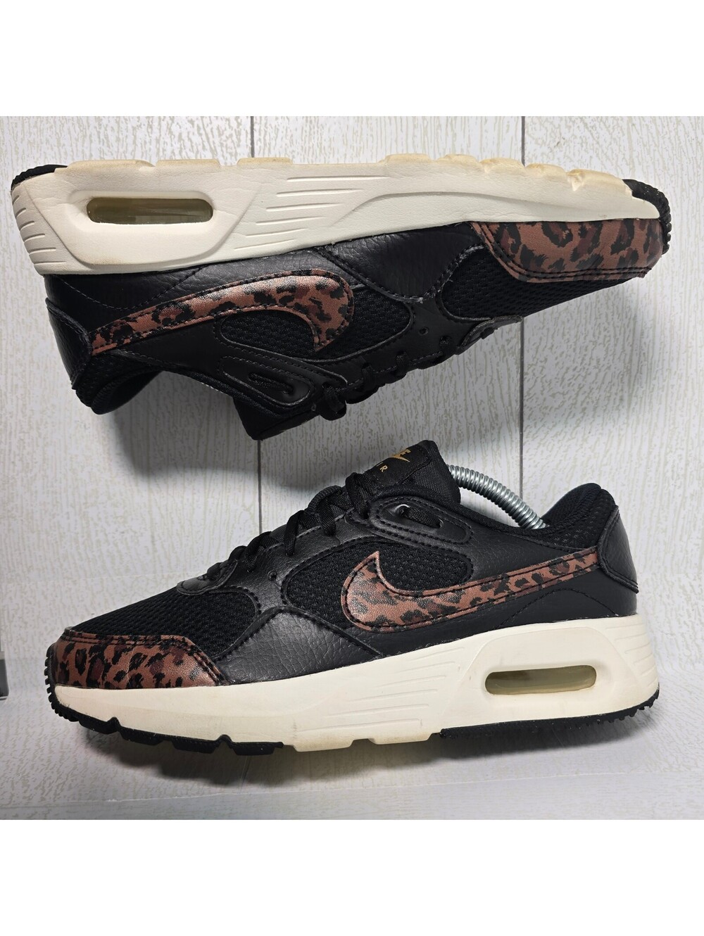 Nike Air Max SC Black Leopard Women’s Size 6 Animal Print DO2785-010